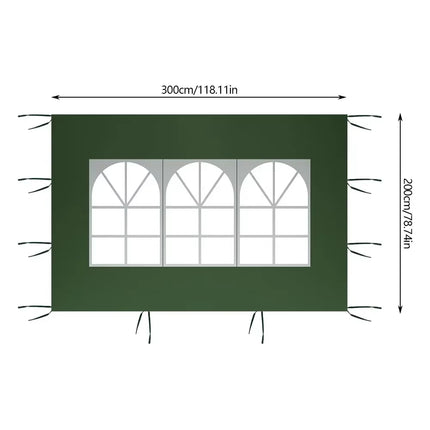 Oxford Cloth Outdoor Tent – ​​3x2M, Waterdicht