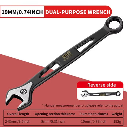 Chrome Vanadium Steel Hollow Handle Quick Wrench