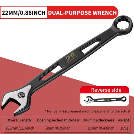 Chrome Vanadium Steel Hollow Handle Quick Wrench