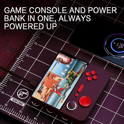 New E5 Handheld Game Power Bank Console 5-Inch High-Definition Large Screen with Stand 22W Fast Charging Retro Game Console Gift