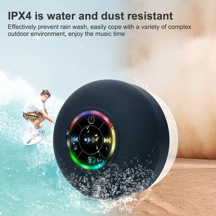 New Bathroom Waterproof Wireless Bluetooth Speaker Large Suction Cup Mini Portable Speaker Outdoor Sports Stereo Speaker