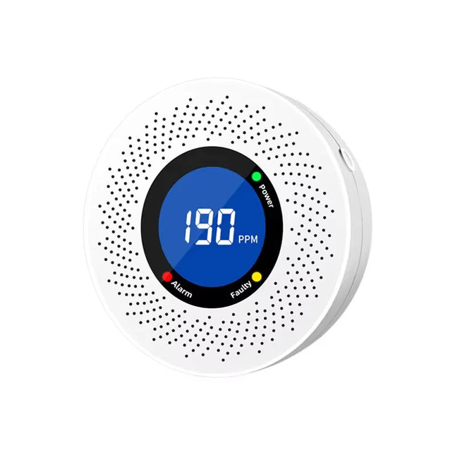 Carbon Monoxide Detector with Screen Display – Battery Powered