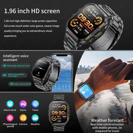 Fashionable Digital Smart Watch, Touch Screen Smart Watch with Health Monitoring, Waterproof Smart Watch for Women & Men