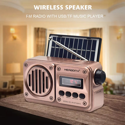 Solar FM Radio for Outdoor Camping