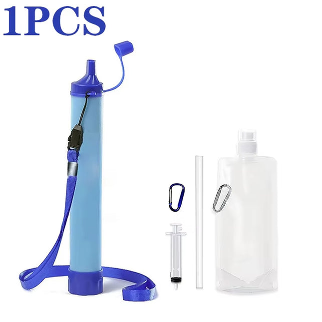 1Pcs-10Pcs Outdoor Water Purifier Outdoors Campingcamping Hiking Emergency Life Portable Filter Suitable for Streams, Lakes