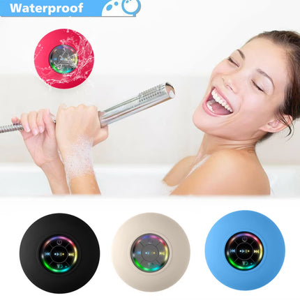 New Bathroom Waterproof Wireless Bluetooth Speaker Large Suction Cup Mini Portable Speaker Outdoor Sports Stereo Speaker