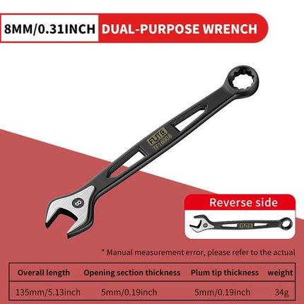 Chrome Vanadium Steel Hollow Handle Quick Wrench