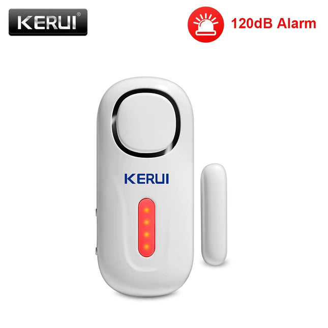 KERUI 120dB Wireless Alarm – Door/Window Sensor with Remote Control!