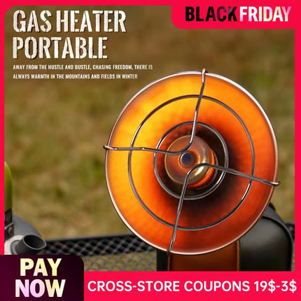 Outdoor Portable Heater – Stainless Steel, Camping & Travel Heating!