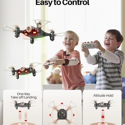 Drone for Kids, Mini Nano X20 RC Quadcopter with Altitude Hold,One Key Start, 3D Flips, Headless Mode,Speed Switch and -Easy to Fly Helicopter Gift for Boys,Girls and Adults