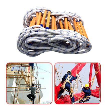 3M Emergency Escape Ladder Rope Fire Escape Rope Ladder Engineering Climbing Ladder High-Altitude Rescue