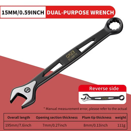 Chrome Vanadium Steel Hollow Handle Quick Wrench