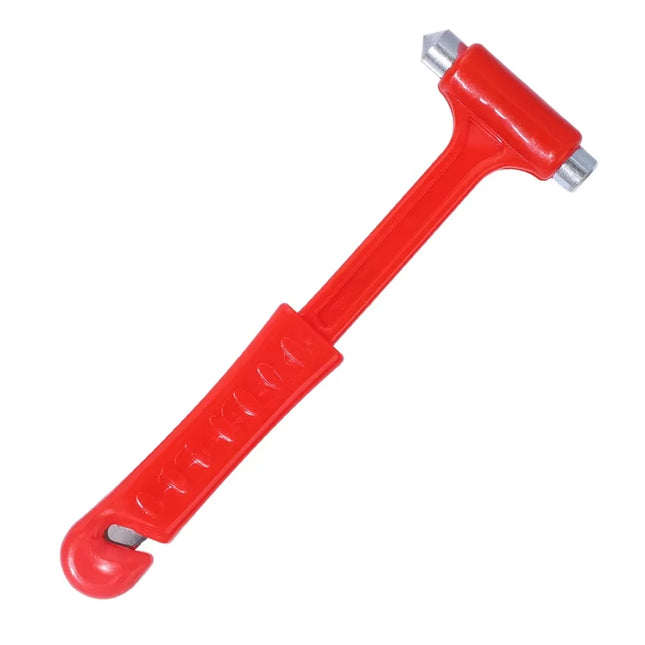 Emergency Safety Hammer – Glass Breaker & Seat Belt Cutter!