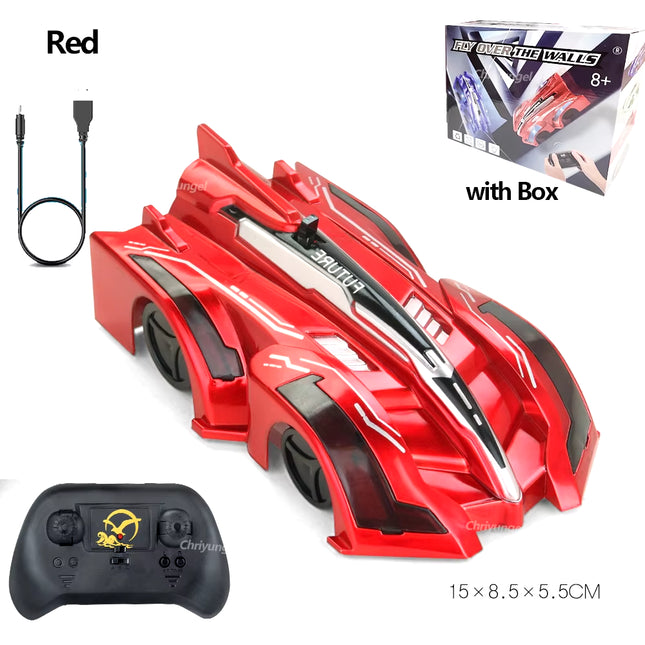 Wall Climbing RC Car anti Gravity Climbing Remote Control Car 360 Rotating Stunt Racing Car Toys Climber Gift for Kids Boy Girl