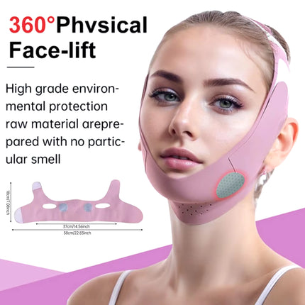 Graphene V-Line Mask, Chin up Mask V Shaped Face Mask Jaw Exerciser，Double Chin Face Thining Band Massage Hot Sale