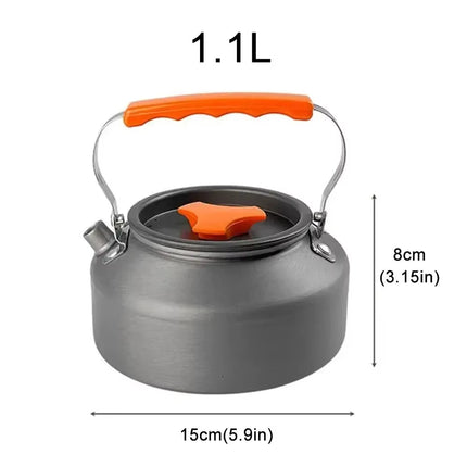 Y1 Camping Kettle 1.1L – Portable Teapot for Outdoor Cooking!