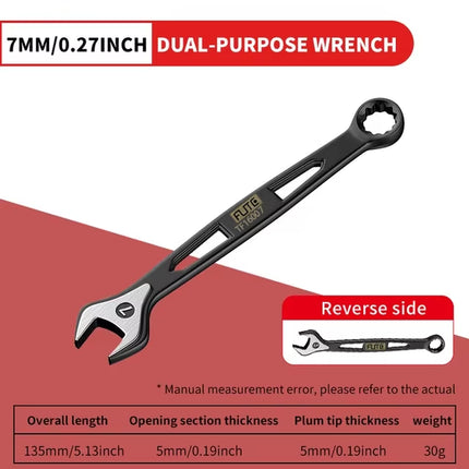 Chrome Vanadium Steel Hollow Handle Quick Wrench