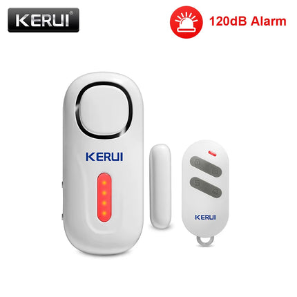 KERUI 120dB Wireless Alarm – Door/Window Sensor with Remote Control!