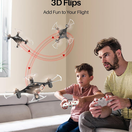 Drone for Kids, Mini Nano X20 RC Quadcopter with Altitude Hold,One Key Start, 3D Flips, Headless Mode,Speed Switch and -Easy to Fly Helicopter Gift for Boys,Girls and Adults