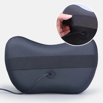 Electric Neck Back Massager with Heat - 3D Deep Tissue Shiatsu Massage Pillow