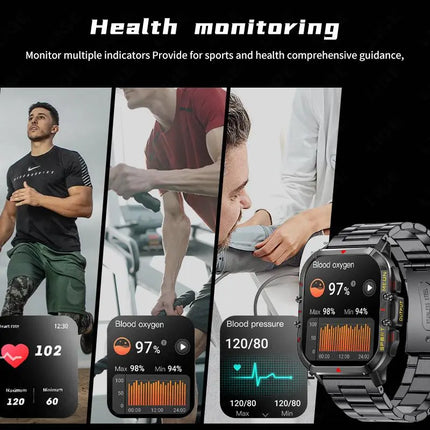 Fashionable Digital Smart Watch, Touch Screen Smart Watch with Health Monitoring, Waterproof Smart Watch for Women & Men