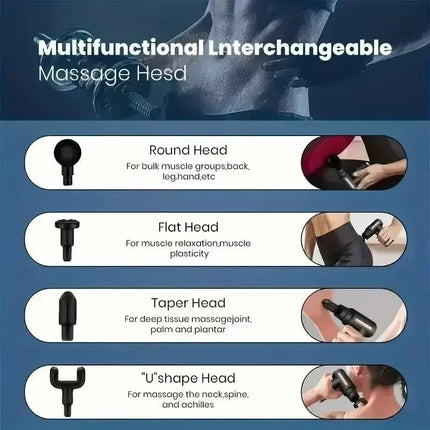 Mini Handheld Diepe Weefsel Massagepistool