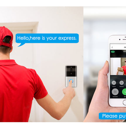 Marlboze 720P Wi-Fi Video Doorbell