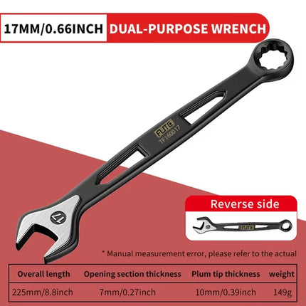 Chrome Vanadium Steel Hollow Handle Quick Wrench