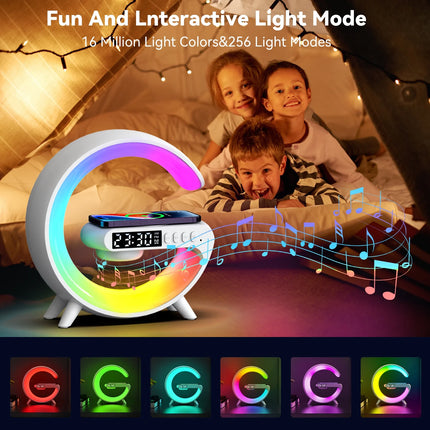 Intelligent G-Shaped LED Lamp Bluetooth Speaker